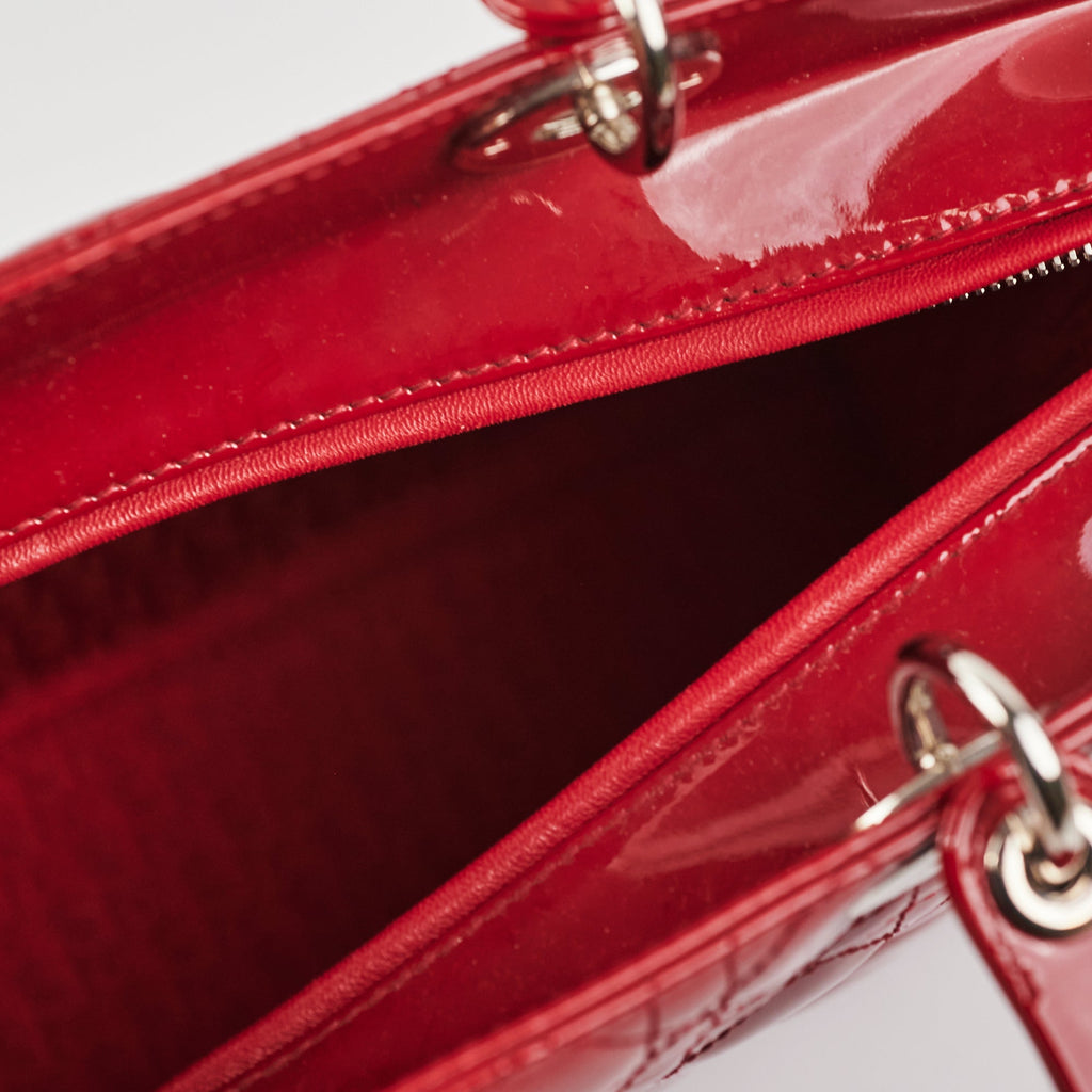 Dior Lady Dior Large Red