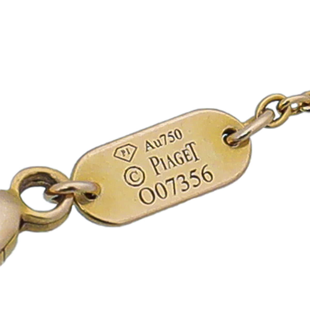 Piaget 18K Rose Gold Onyx 1 Diamond Possession Bracelet