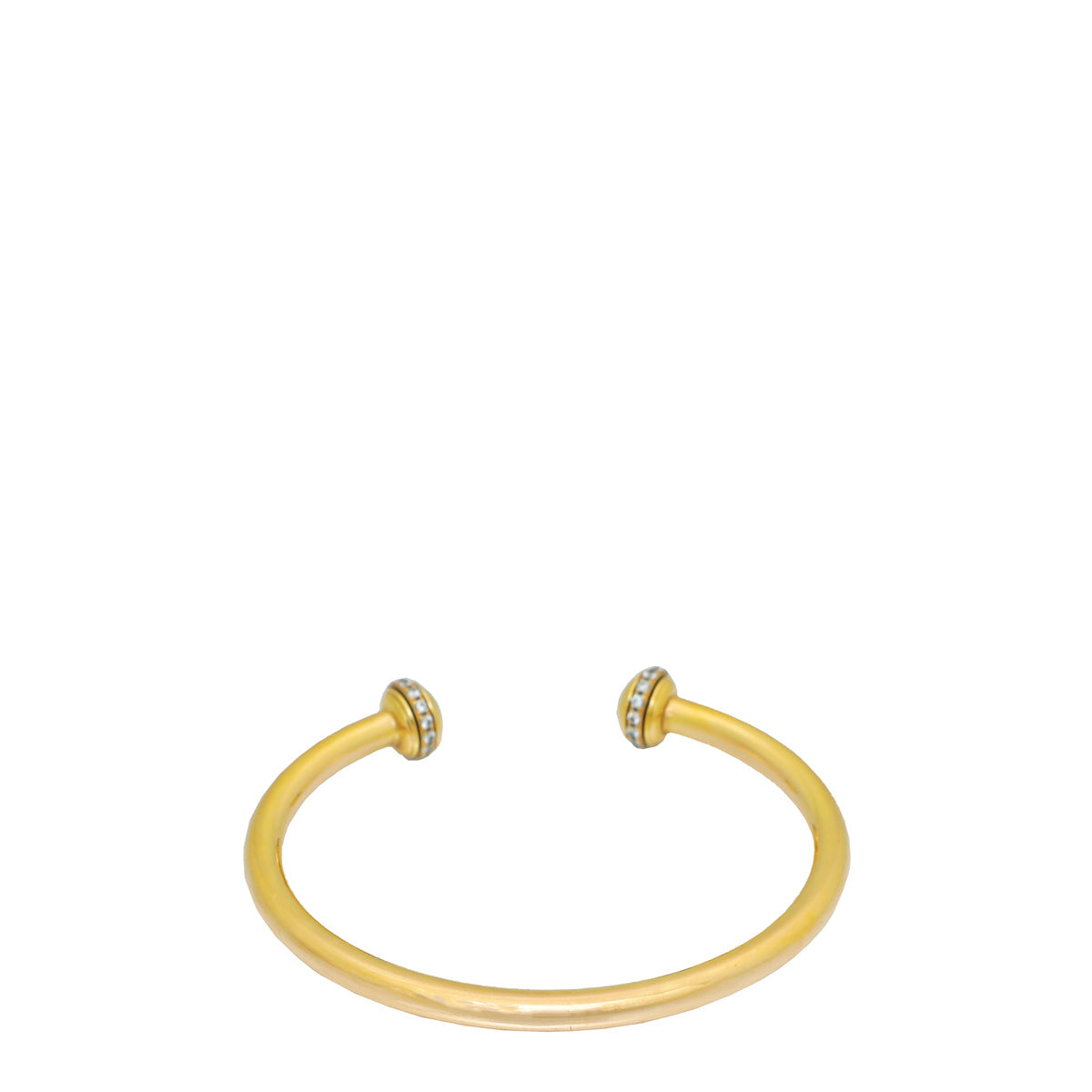 Piaget 18K Yellow Gold 30 Diamonds Possession Open Bracelet 15