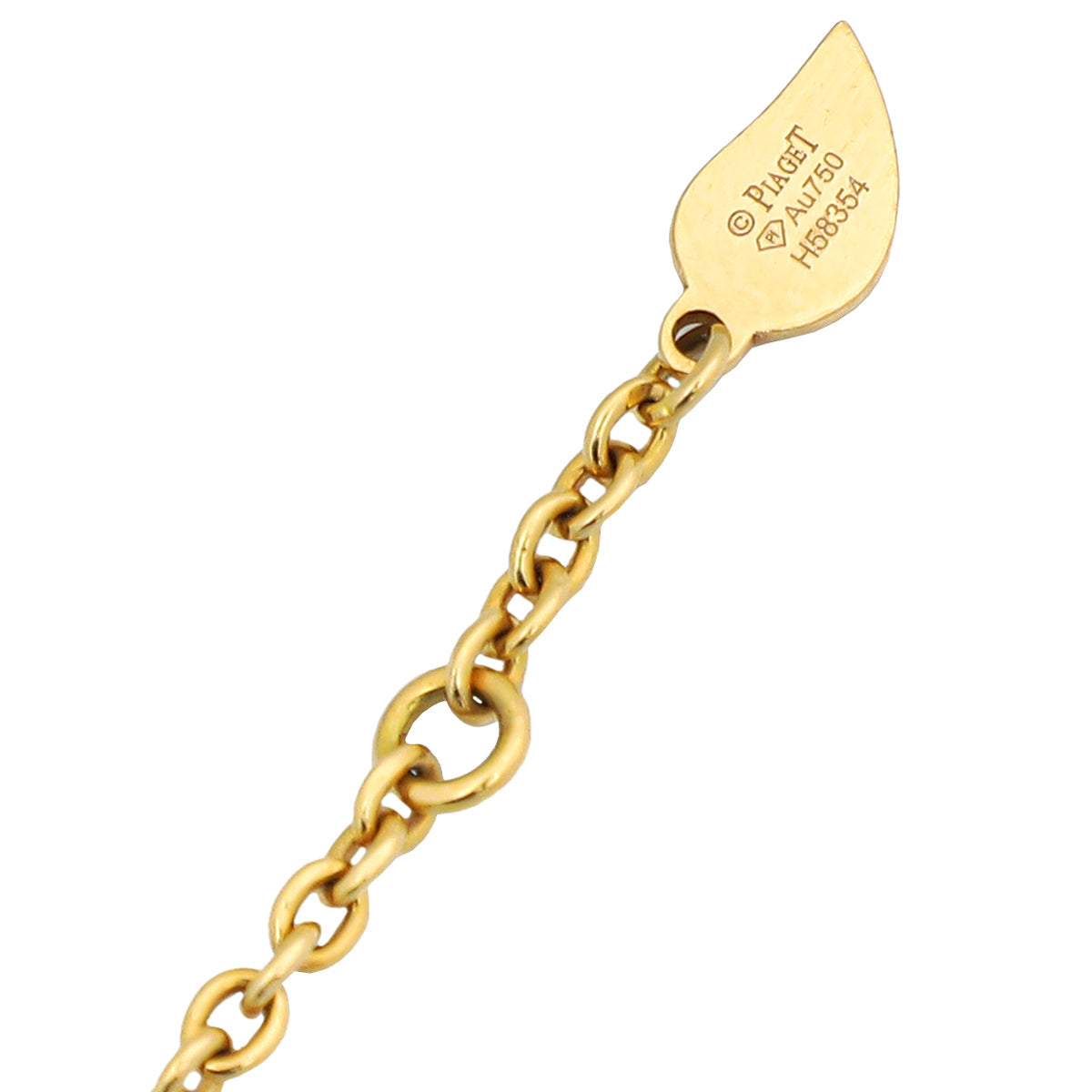 Piaget 18K Rose Gold Diamond Rose Bracelet