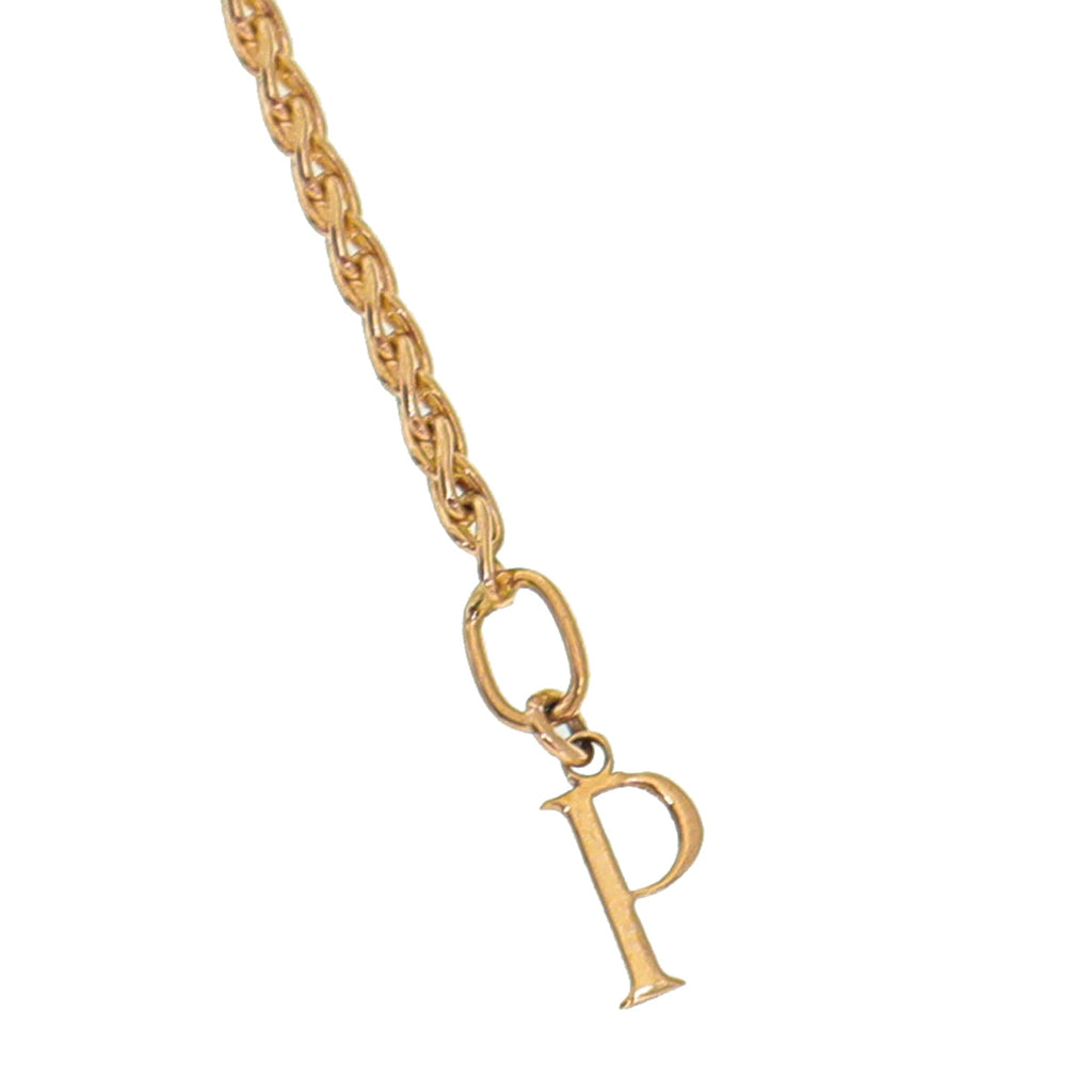 Piaget 18K Rose Gold Onyx Diamond Possession Pendant Necklace
