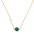 Piaget 18K Pink Gold Malachite Diamond Possession Necklace