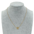 Piaget 18K Rose Gold Diamond Rose Pendant Necklace