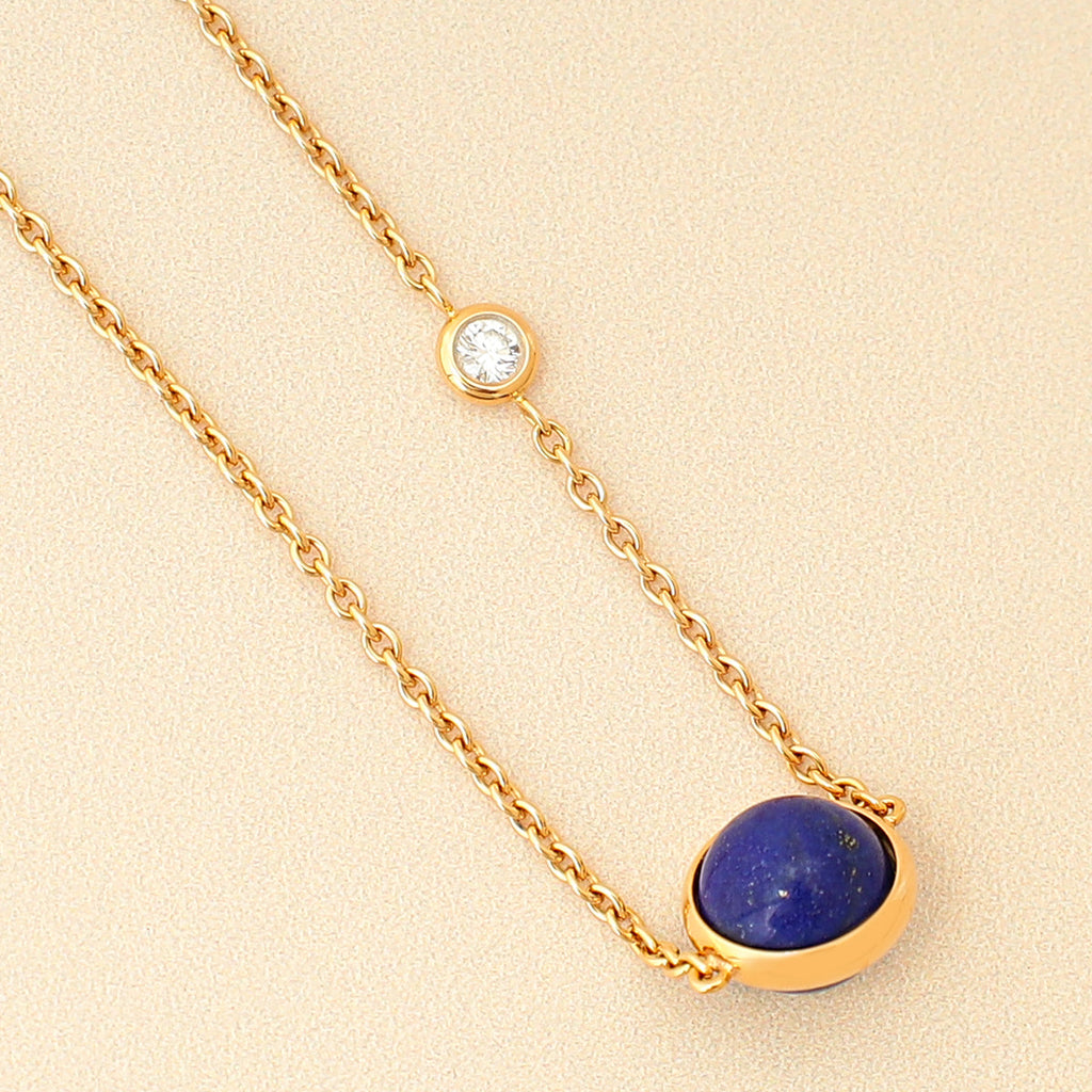 Piaget 18K Rose Gold Diamond Possession Pendant Necklace