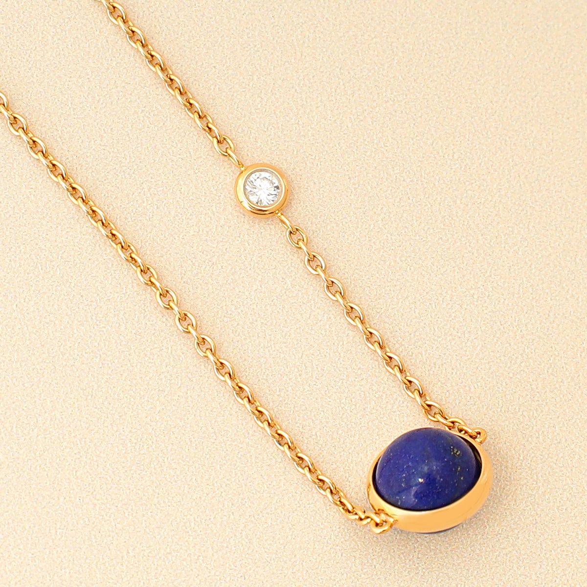 Piaget 18K Rose Gold Diamond Possession Pendant Necklace