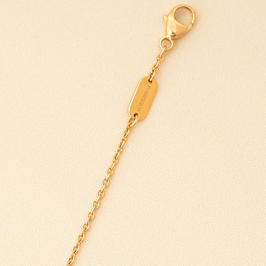 Piaget 18K Rose Gold Diamond Possession Pendant Necklace