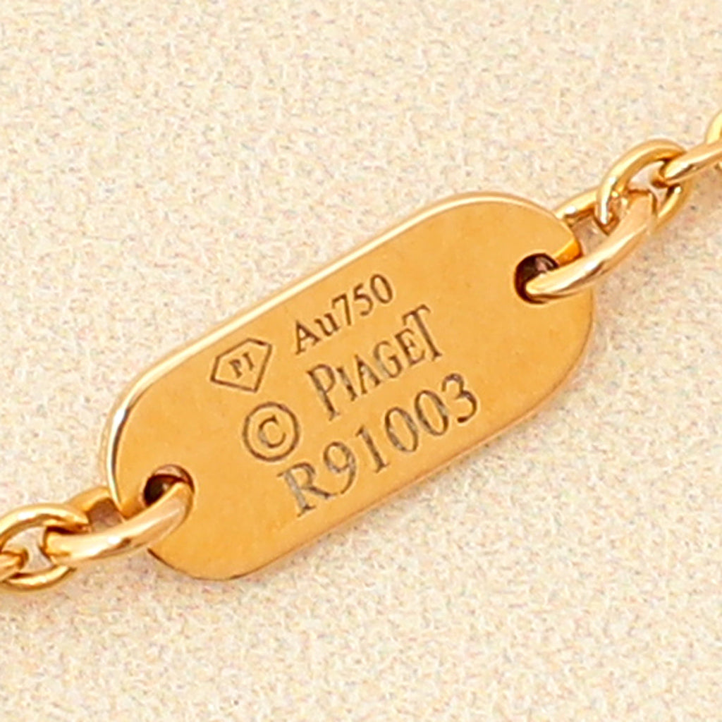 Piaget 18K Rose Gold Diamond Possession Pendant Necklace