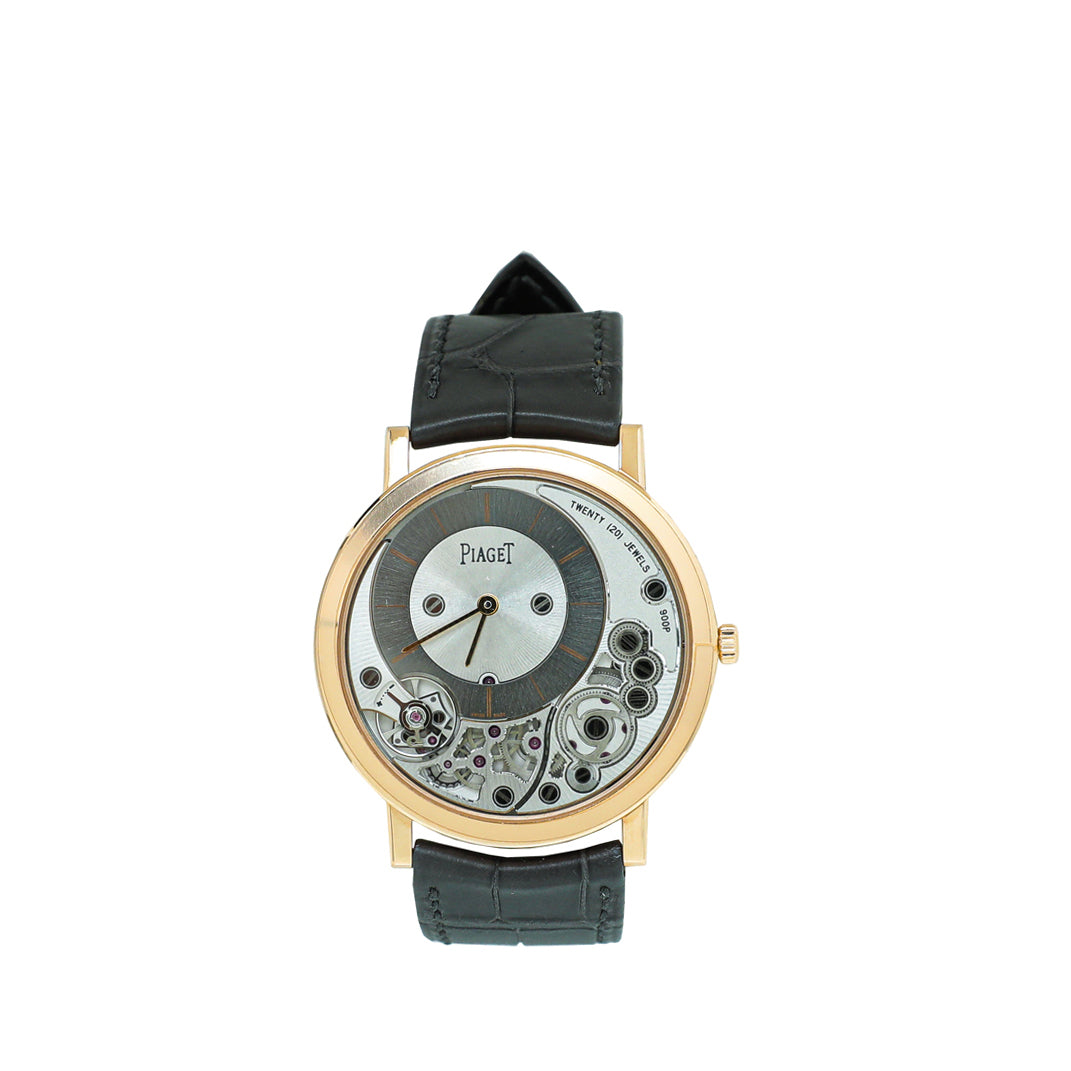 Piaget Rose Gold Altiplano Automatic 38mm Watch