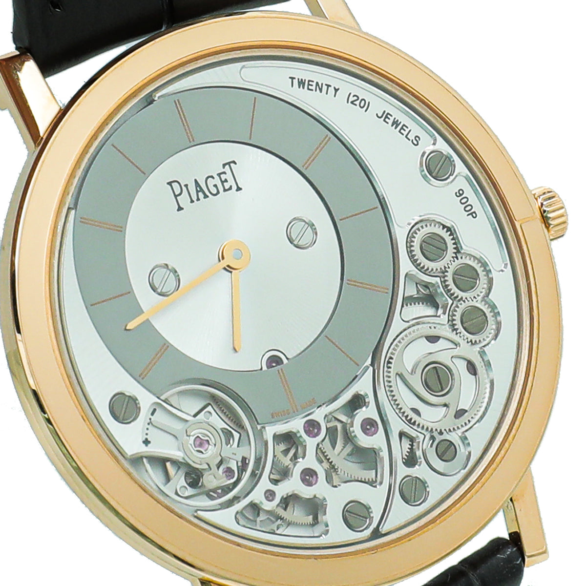 Piaget Rose Gold Altiplano Automatic 38mm Watch