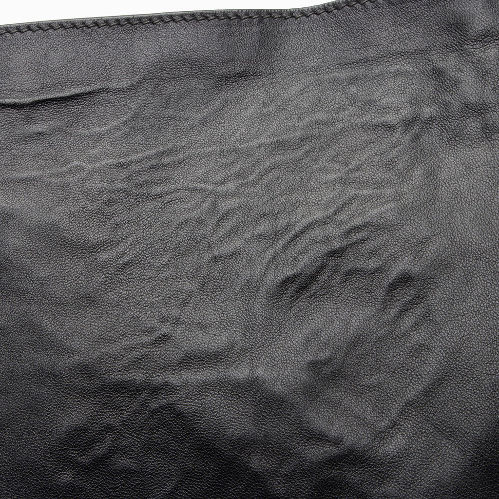 Prada Aged Calfskin Flap Messenger Bag (SHF-D2J23z)