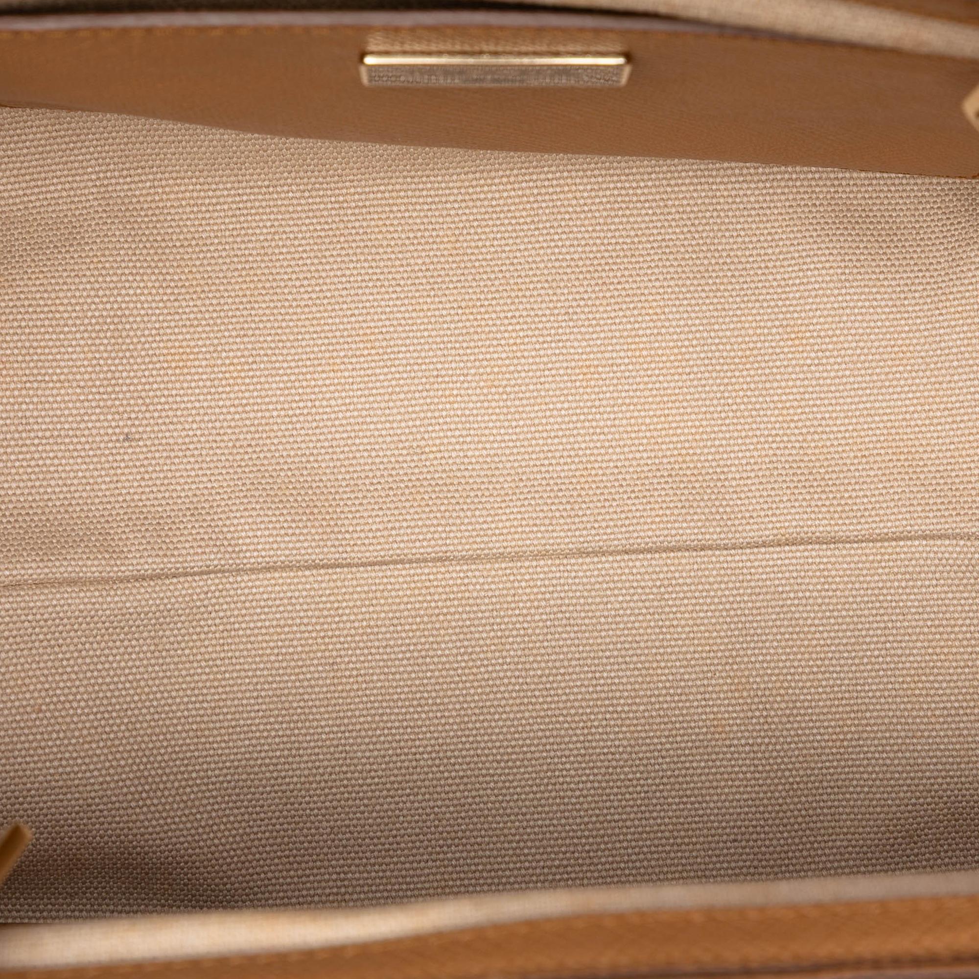 Prada Bicolor Saffiano Cuir Trimmed Leather Satchel