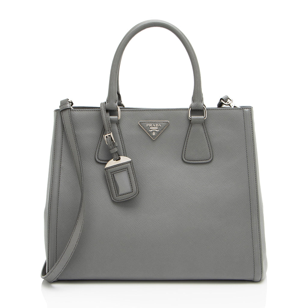 Prada Bicolor Saffiano Lux Tote