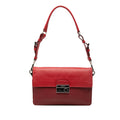 Prada Bicolor Saffiano Sound Lock Shoulder Bag