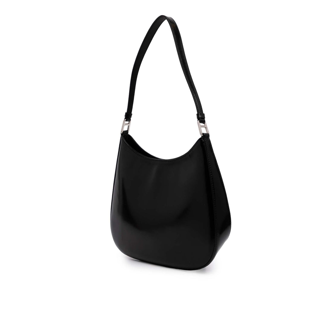 Prada Brushed Leather Cleo Shoulder Bag