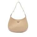Prada Brushed Leather Cleo Shoulder Bag