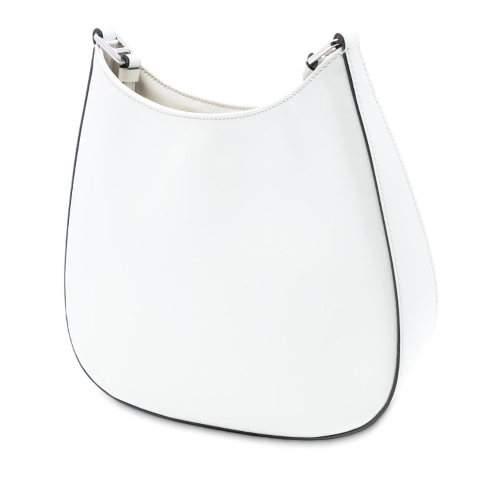 Prada Brushed Leather Cleo Shoulder Bag