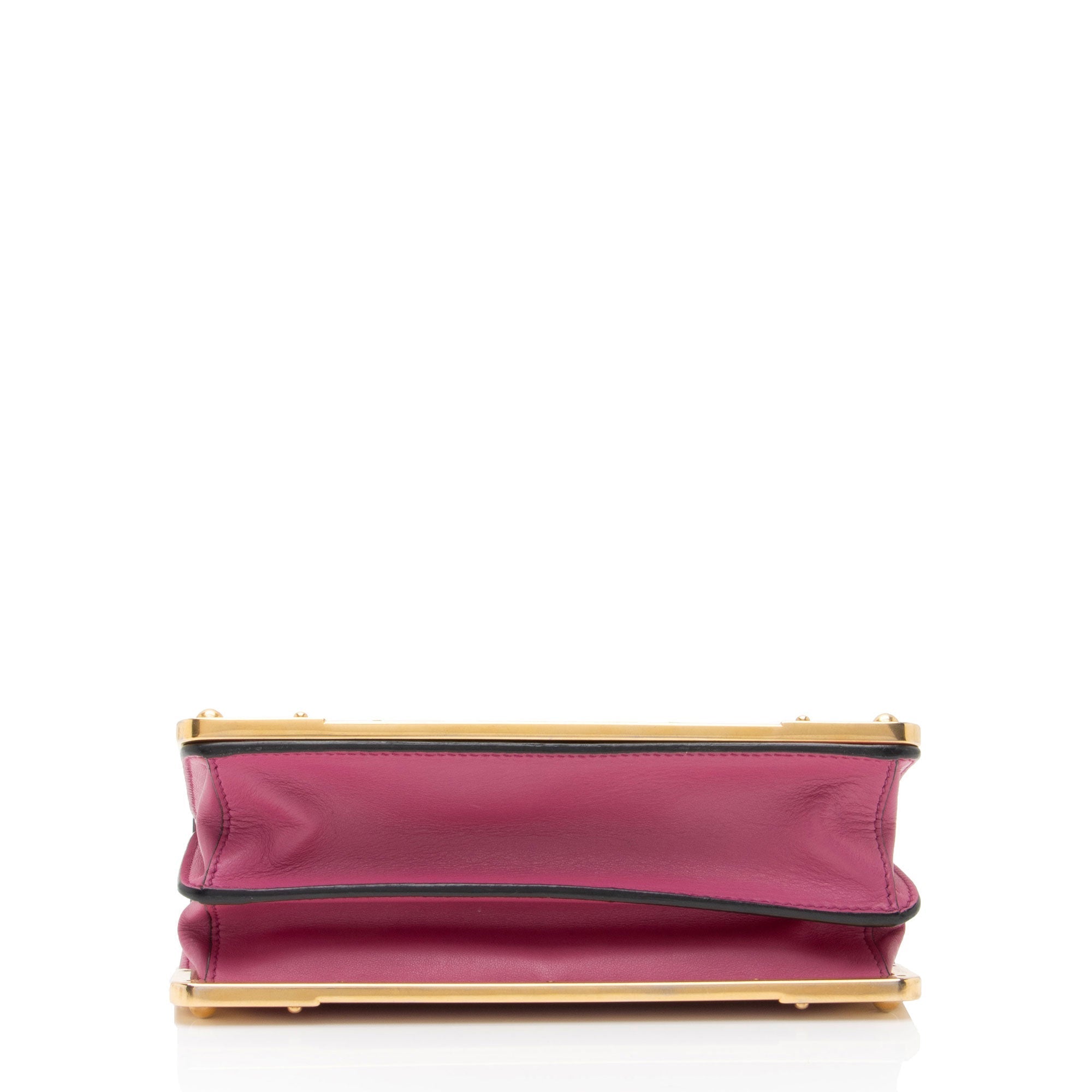 Prada Calfskin Cahier Shoulder Bag (SHF-Iw1abn)