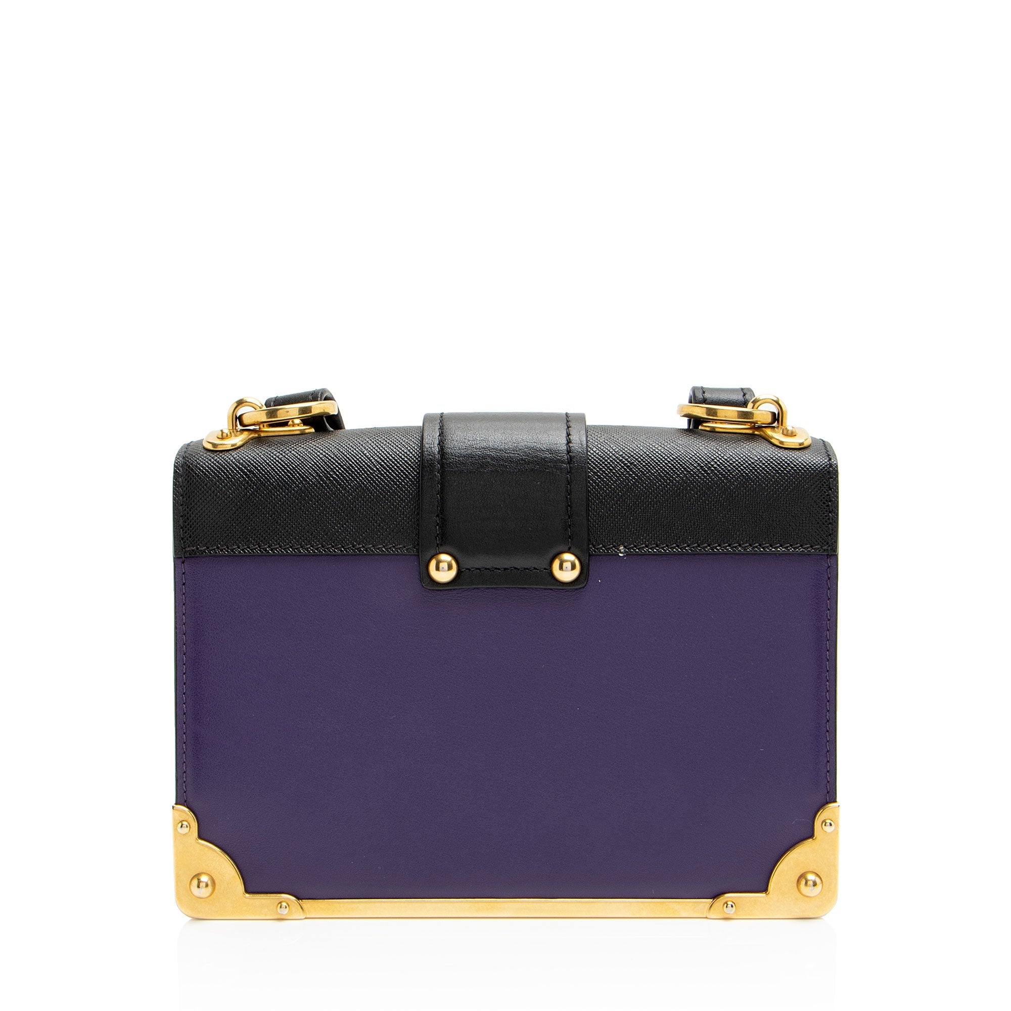 Prada Calfskin Cahier Shoulder Bag