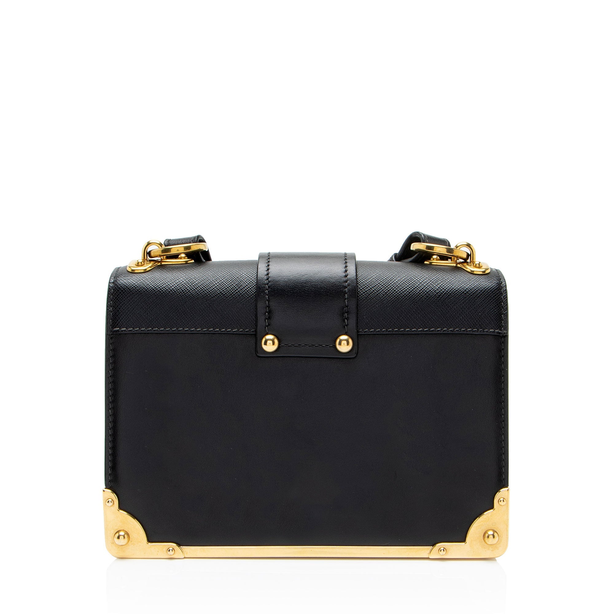 Prada Calfskin Cahier Shoulder Bag