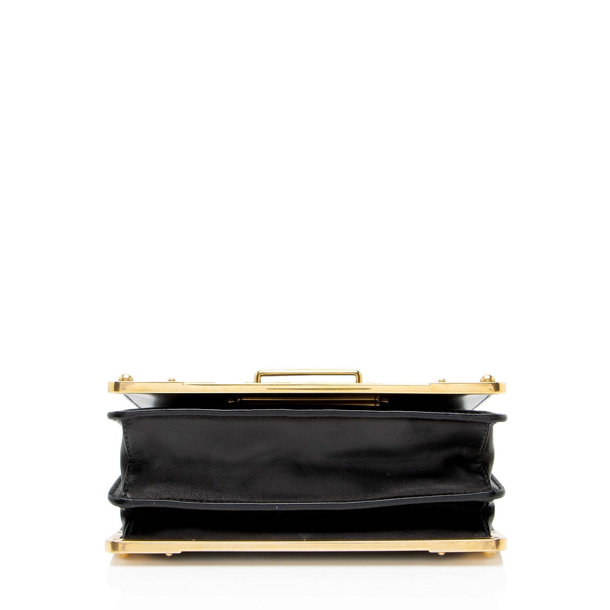 Prada Calfskin Cahier Shoulder Bag
