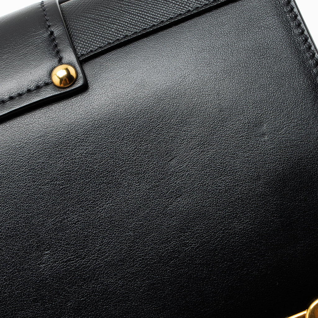 Prada Calfskin Cahier Shoulder Bag