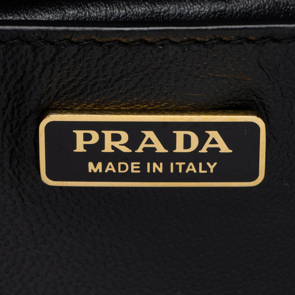 Prada Calfskin Cahier Shoulder Bag