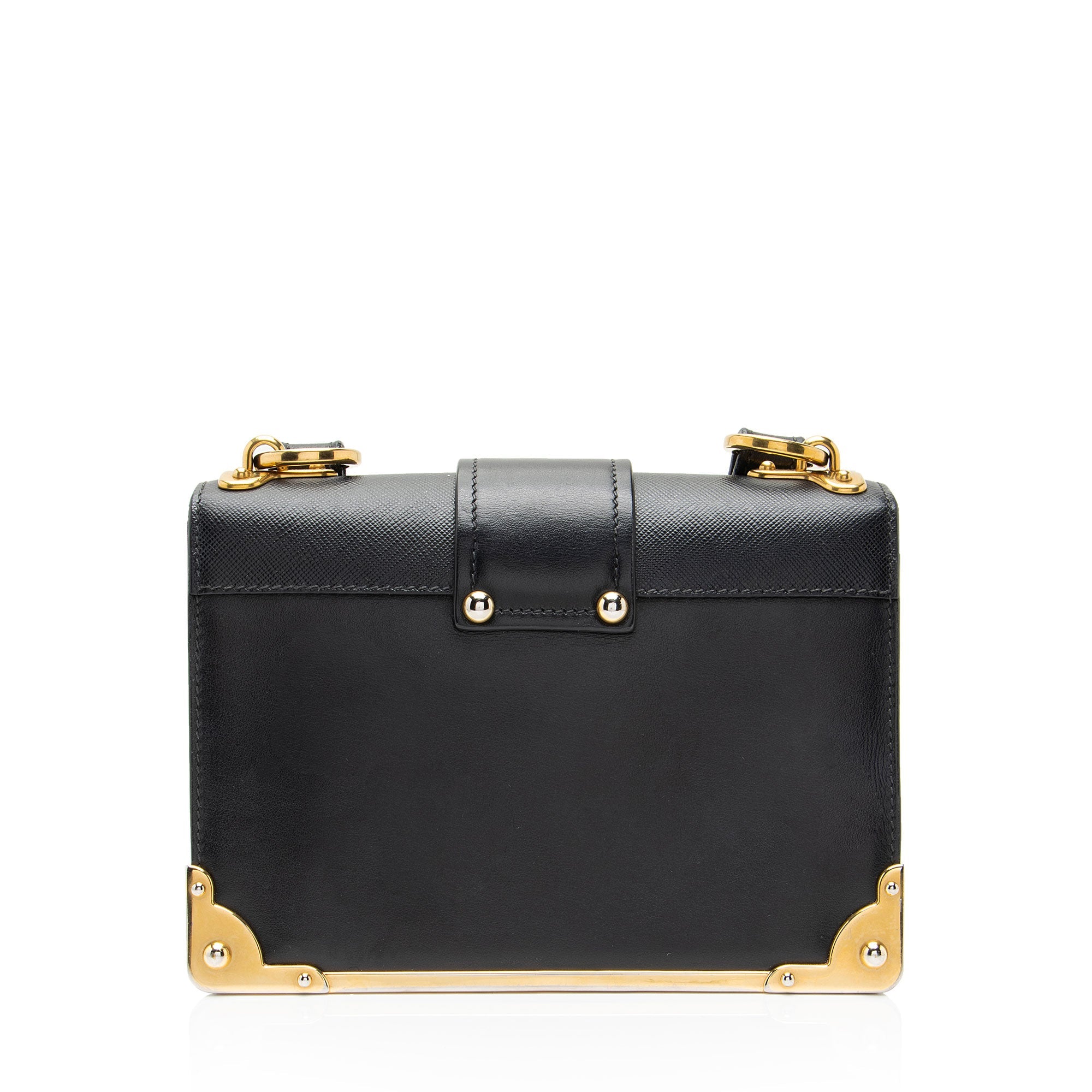 Prada Calfskin Cahier Shoulder Bag