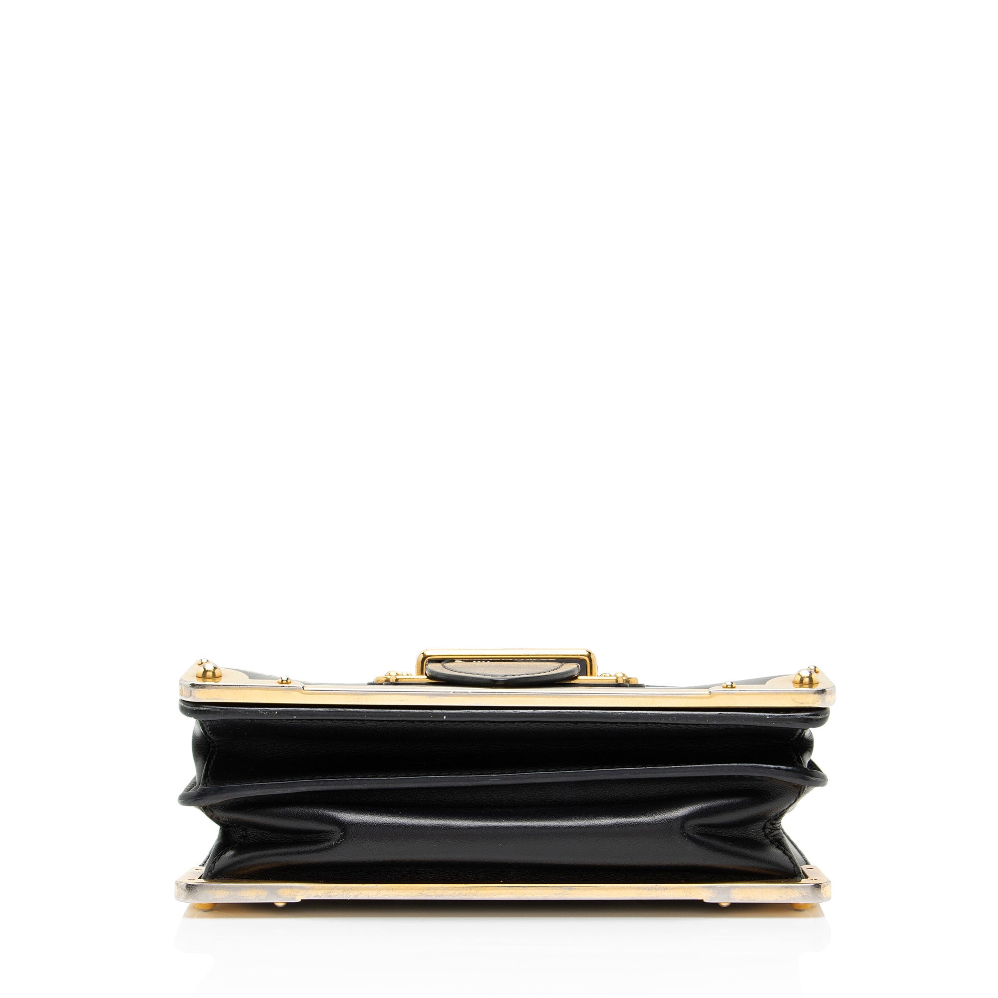 Prada Calfskin Cahier Shoulder Bag