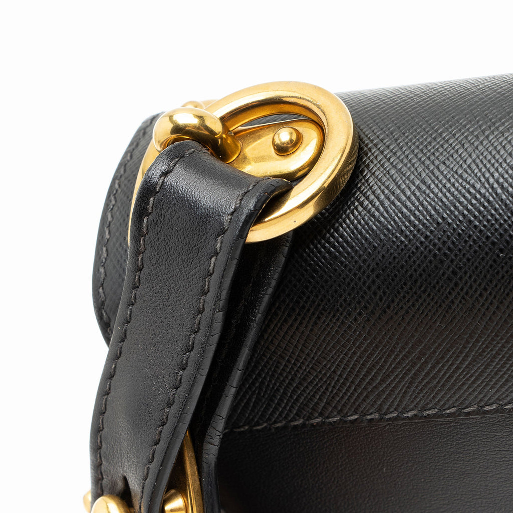 Prada Calfskin Cahier Shoulder Bag