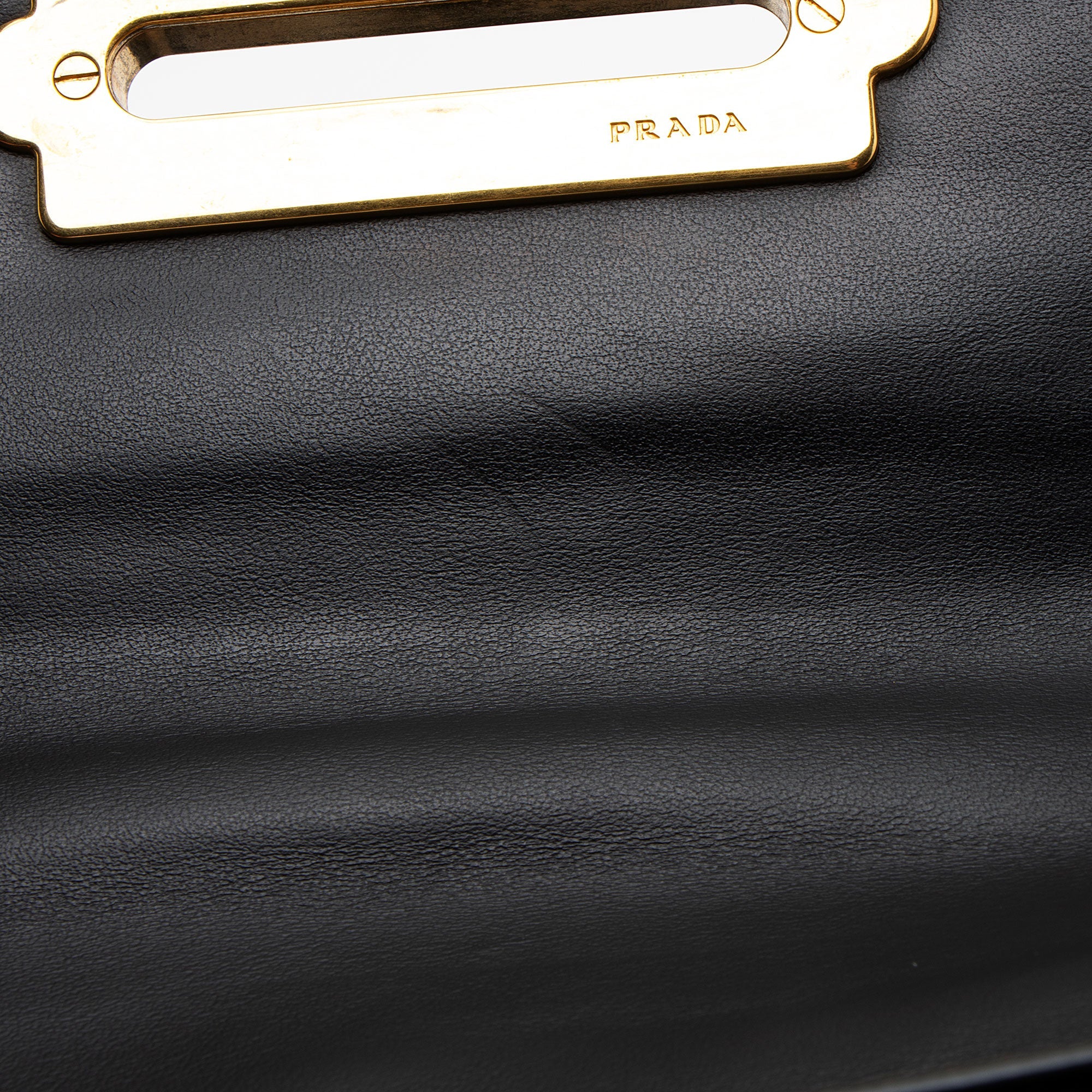Prada Calfskin Cahier Top Handle