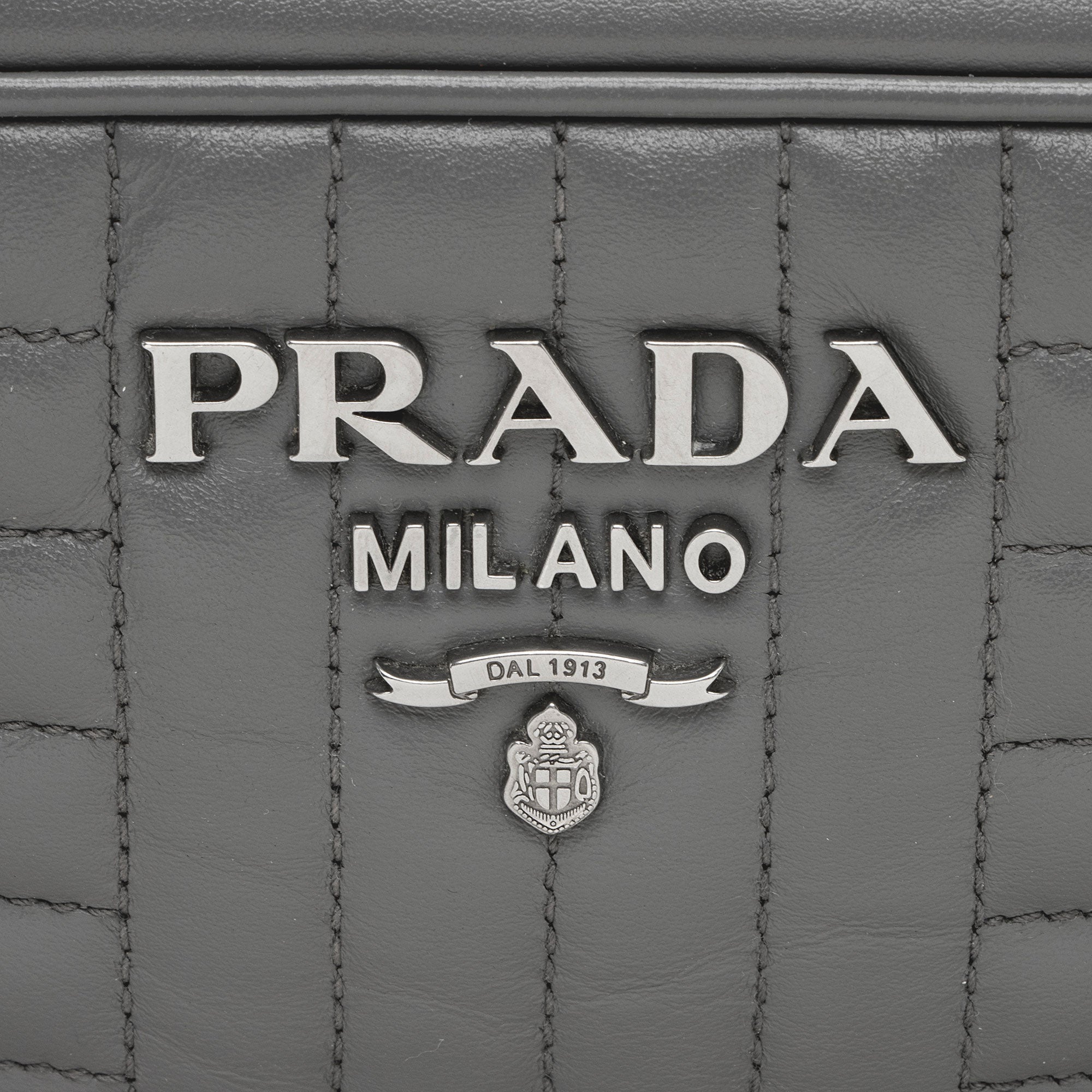 Prada Calfskin Diagramme Crossbody