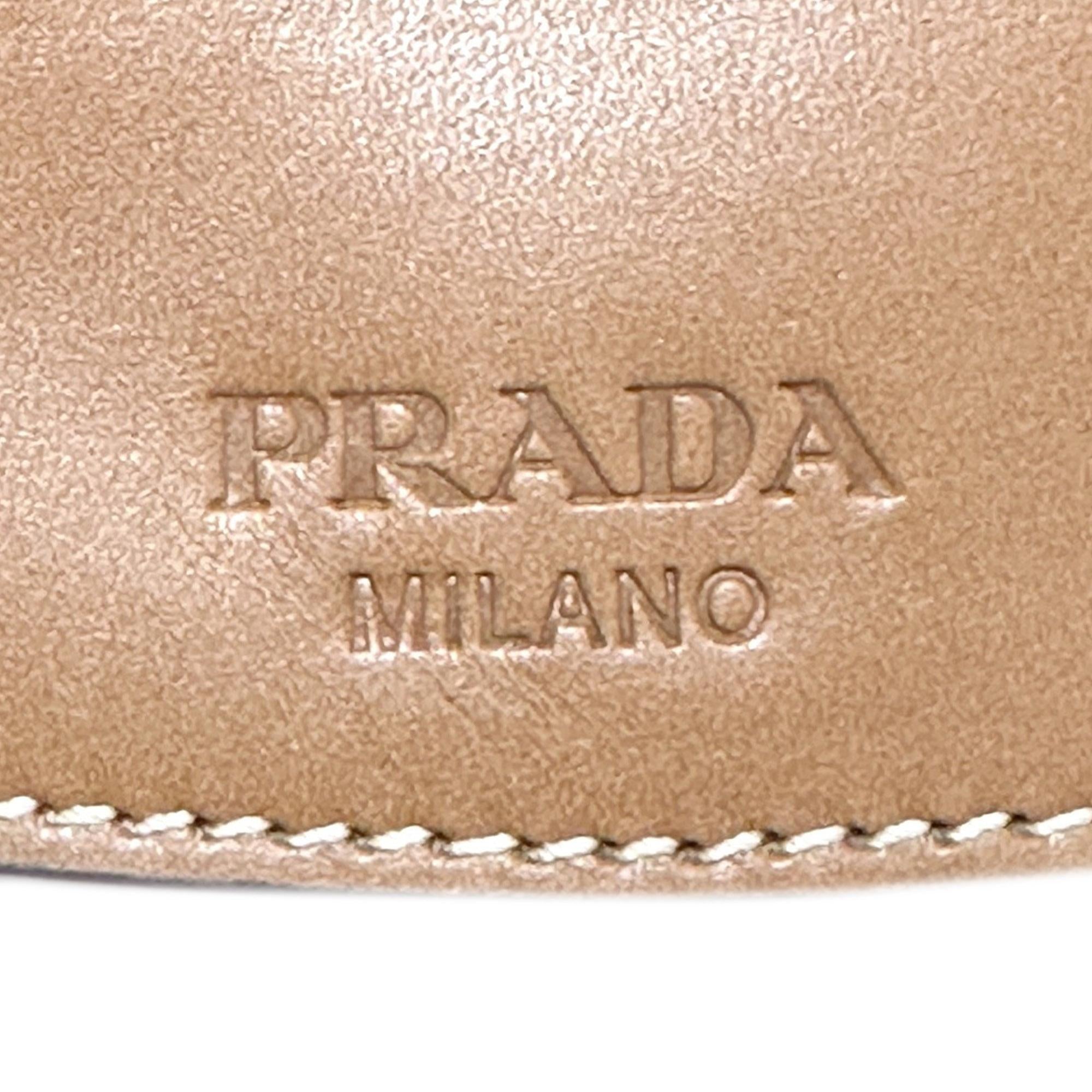 Prada Calfskin Sound Lock Handbag (SHG-jVIhlR)