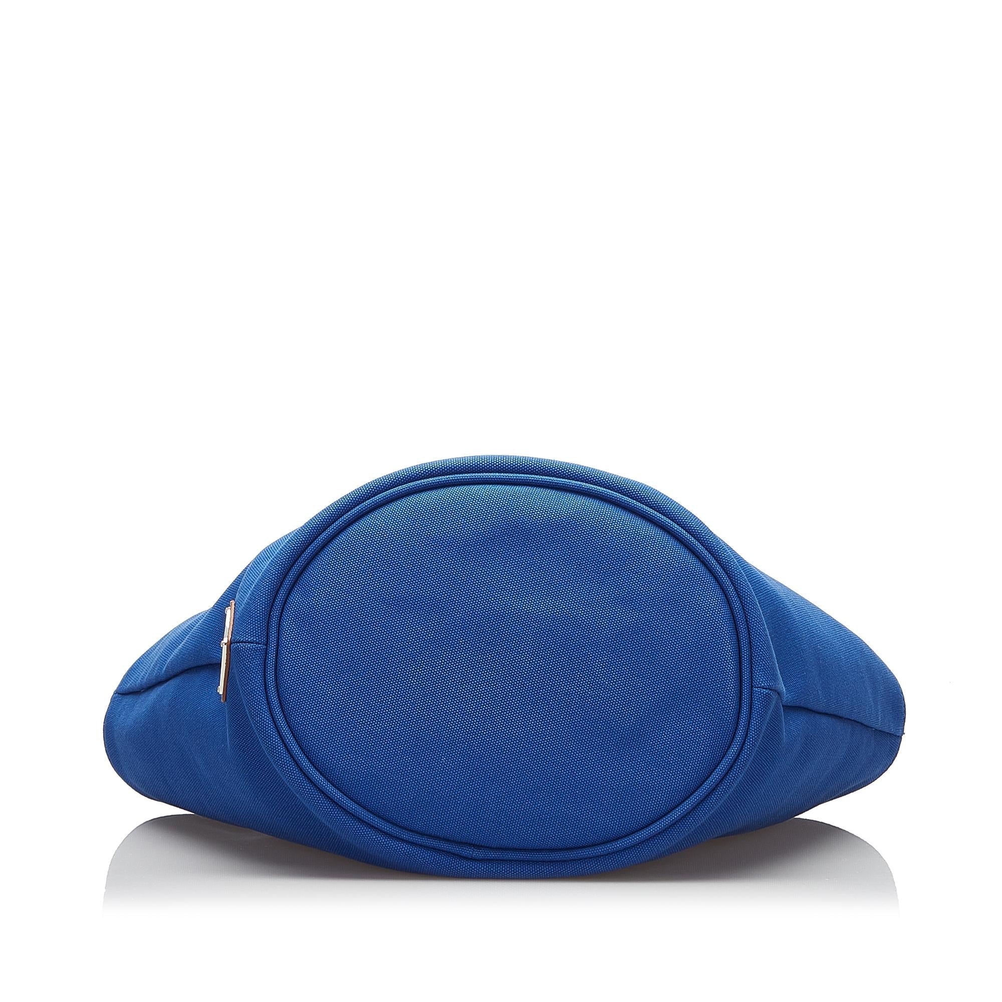 Prada Canapa Convertible Shopping Tote with pouch (SHG-36804)