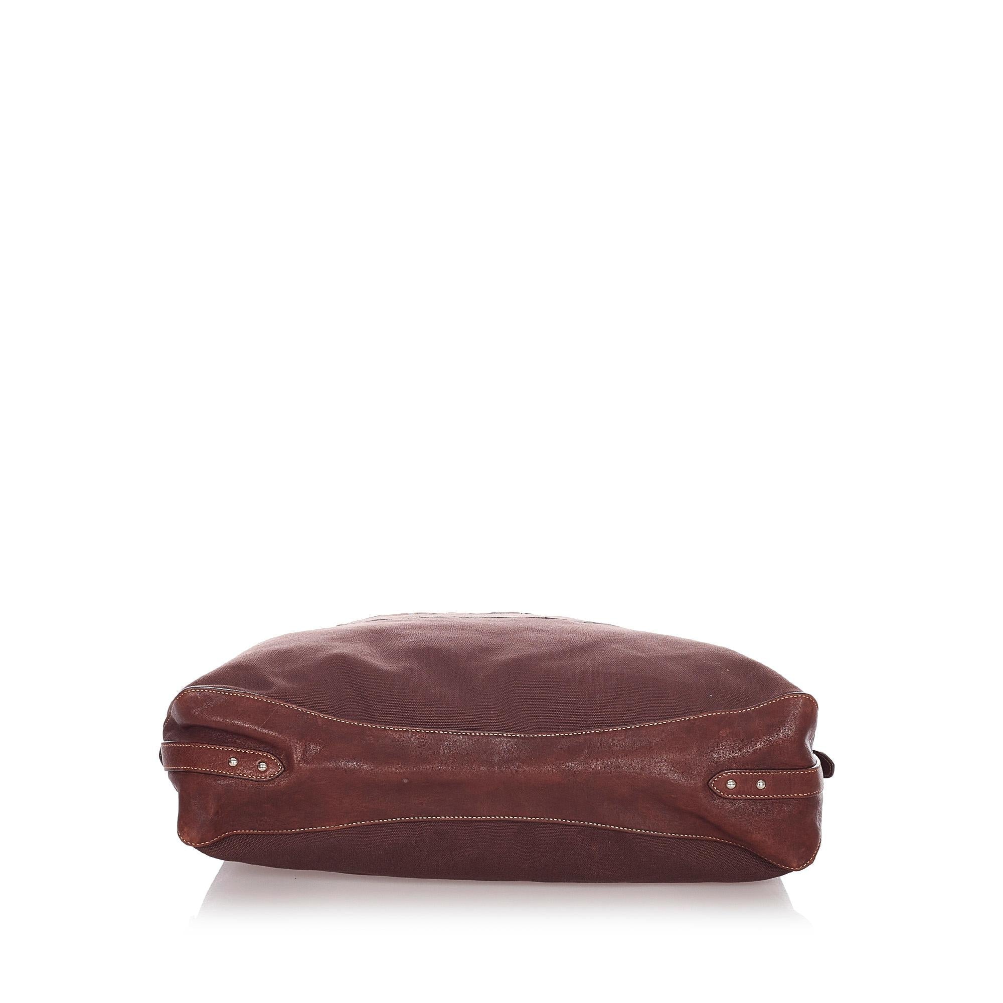 Prada Canapa Logo Nylon Shoulder Bag (SHG-22819)