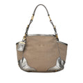 Prada Canapa Logo Shoulder Bag (SHG-MtRggi)