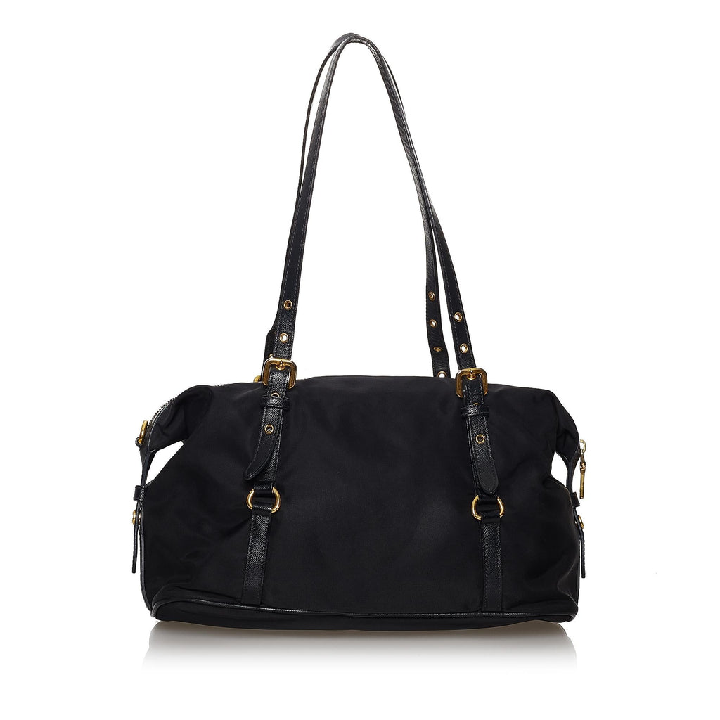 Prada Canapa Logo Tessuto Shoulder Bag (SHG-29804)
