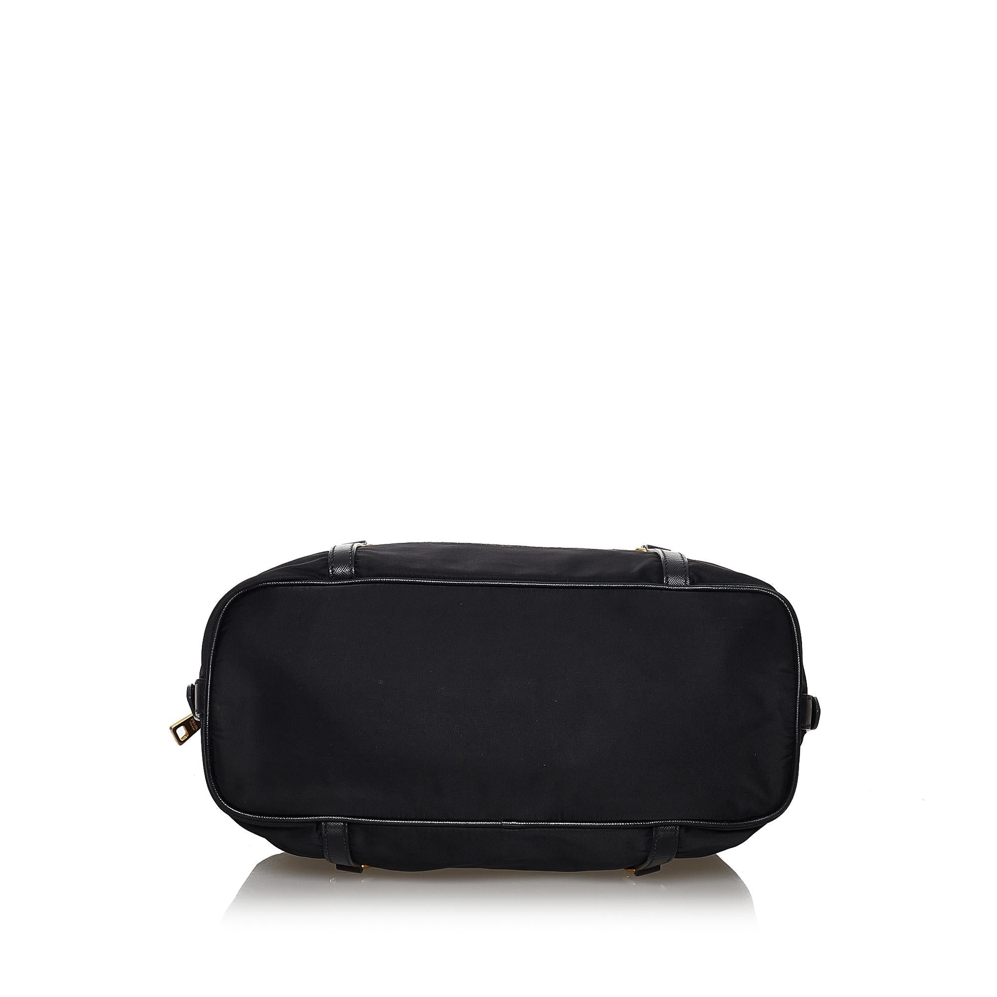 Prada Canapa Logo Tessuto Shoulder Bag (SHG-29804)