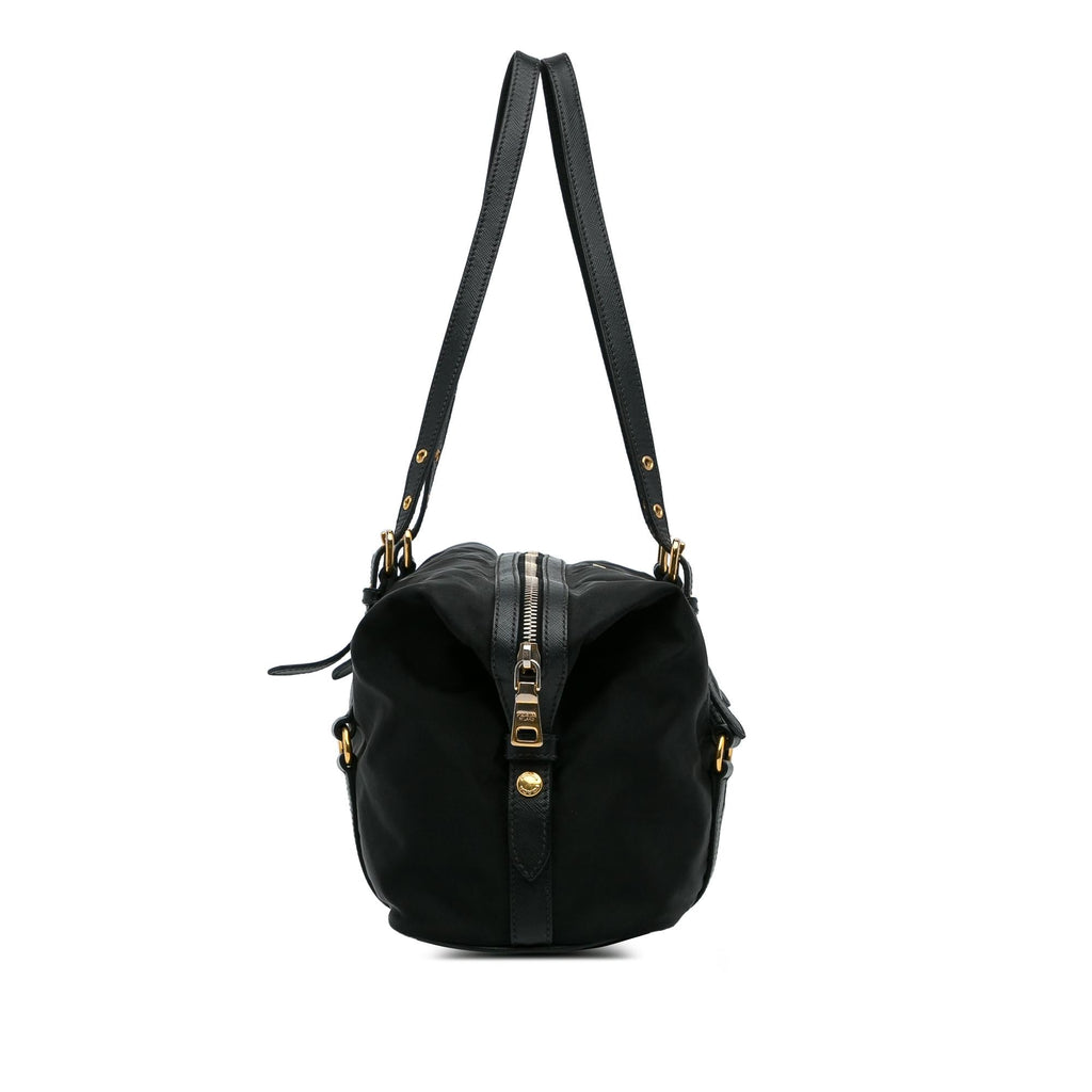 Prada Canapa Logo Tessuto Shoulder Bag (SHG-rGLZ4c)