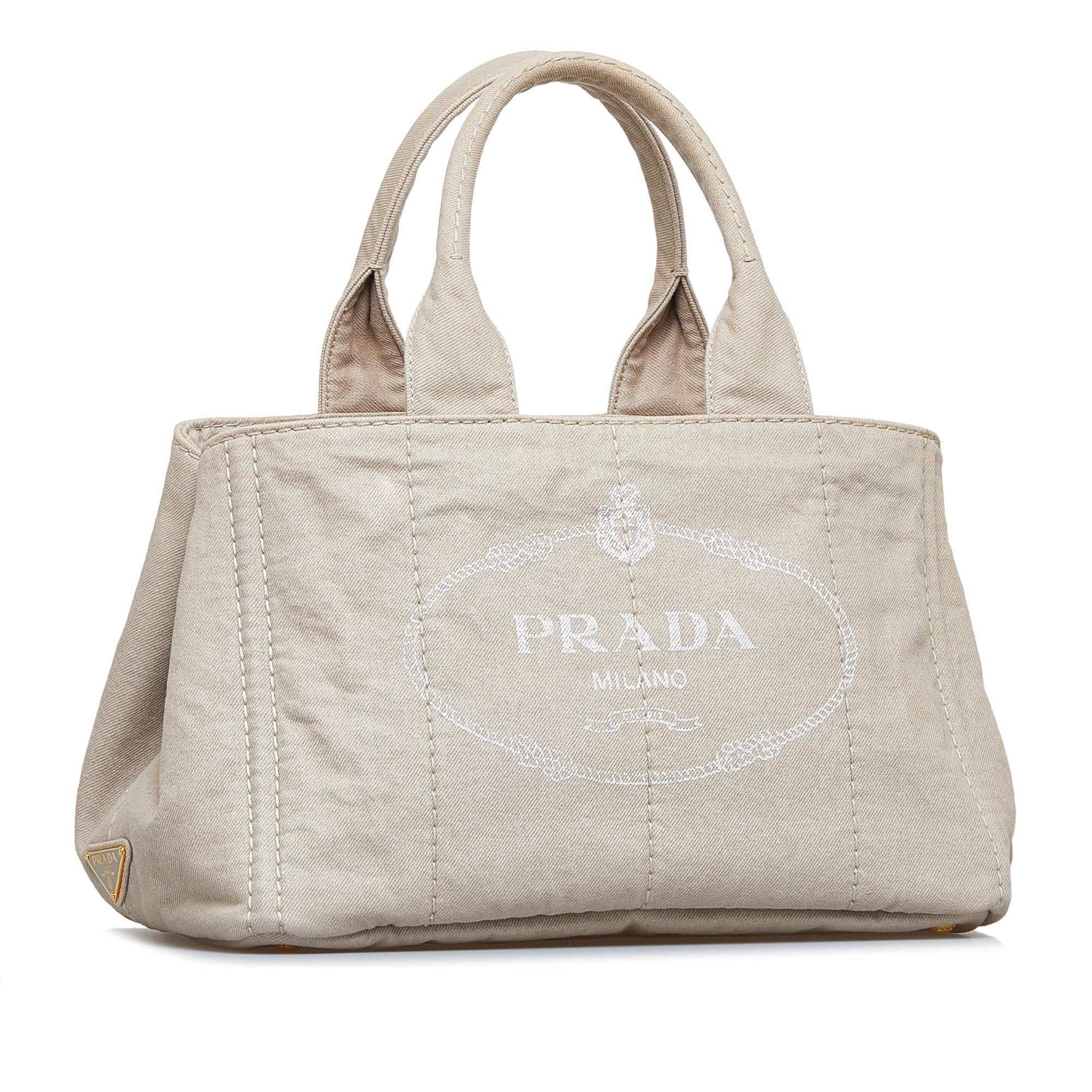 Prada Canapa Logo Tote (SHG-h7ROBb)