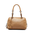 Prada Canapa Logo Vitello Daino Shoulder Bag (SHG-FKqHYc)