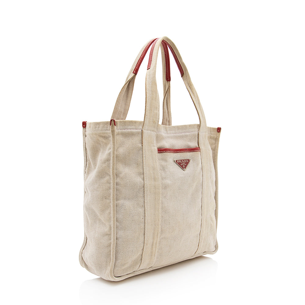 Prada Canapa Small Tote (SHF-18710)