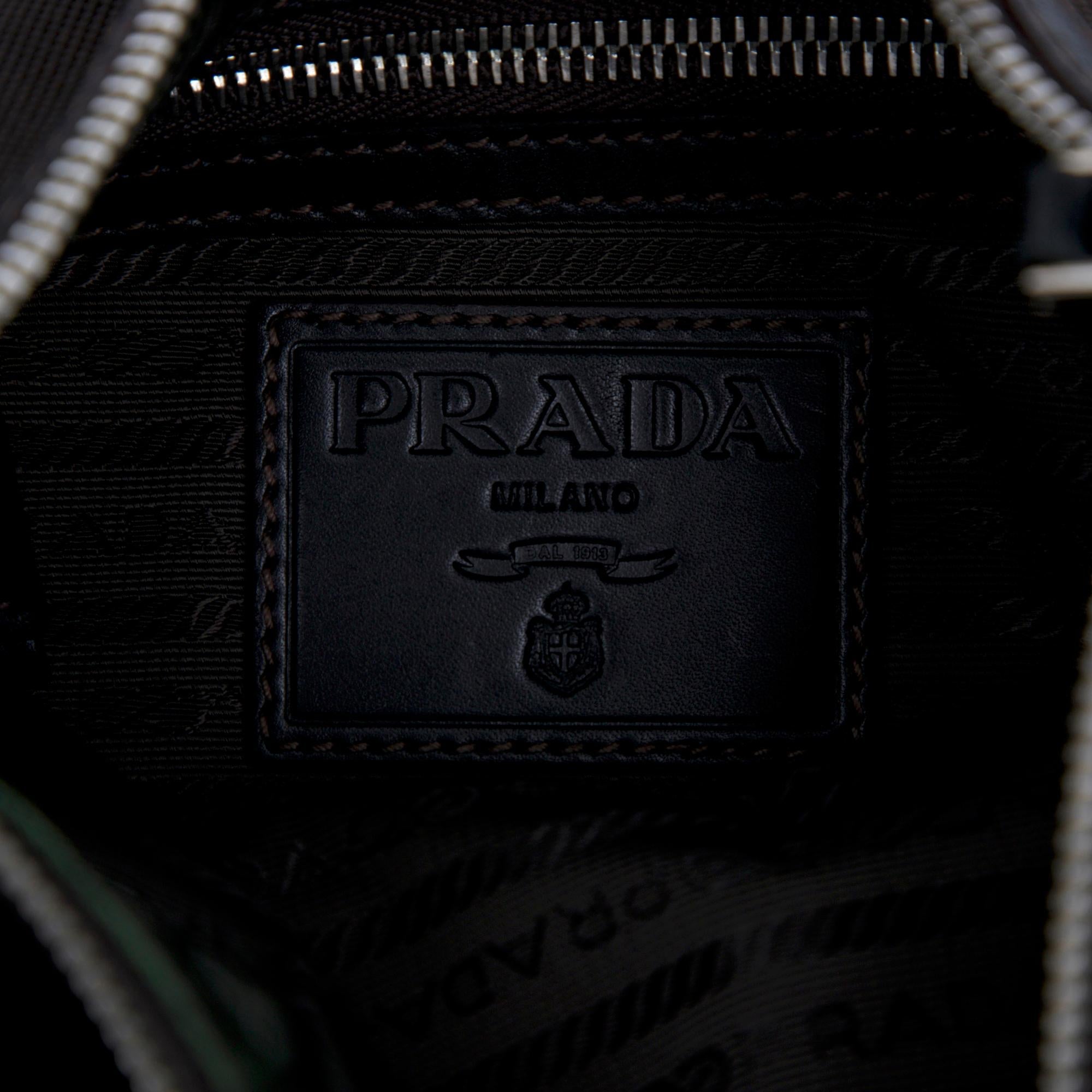 Prada Canvas Canapa Logo Crossbody