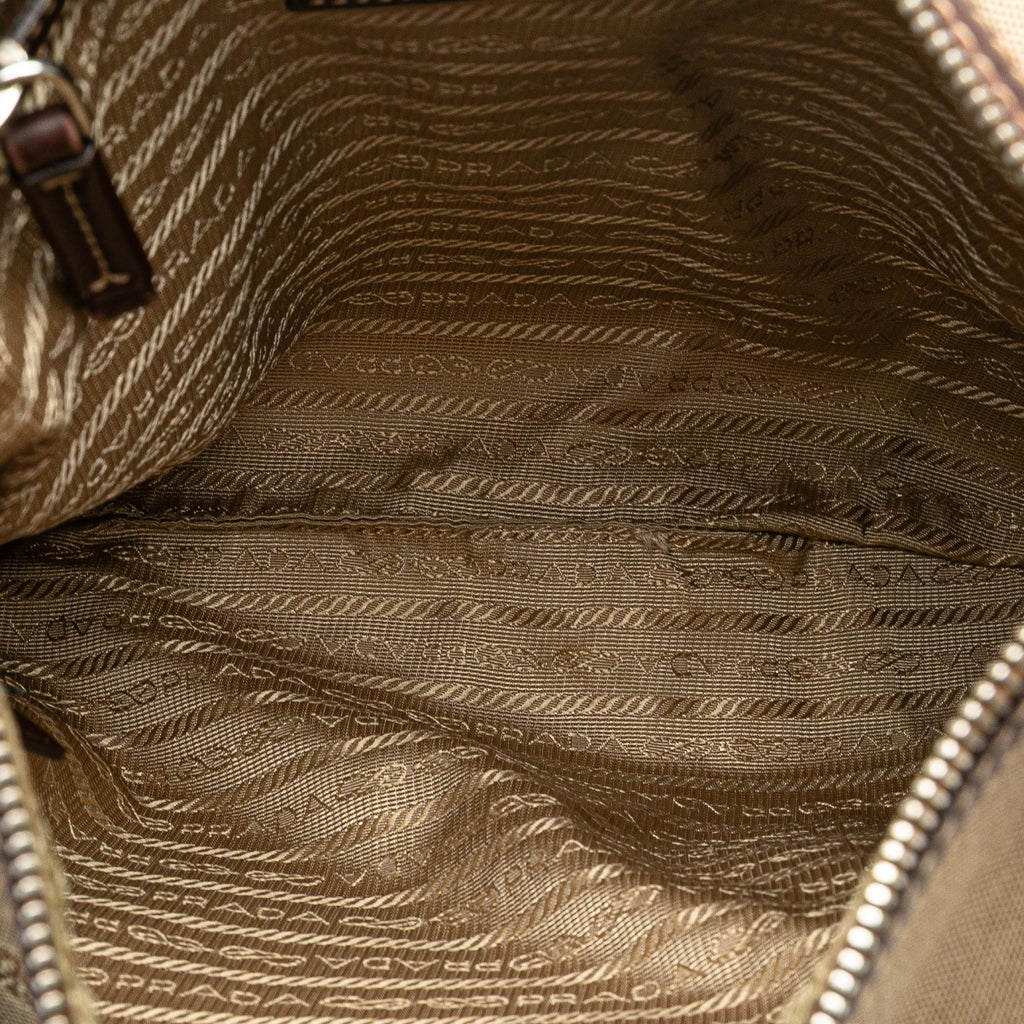 Prada Canvas Canapa Logo Crossbody