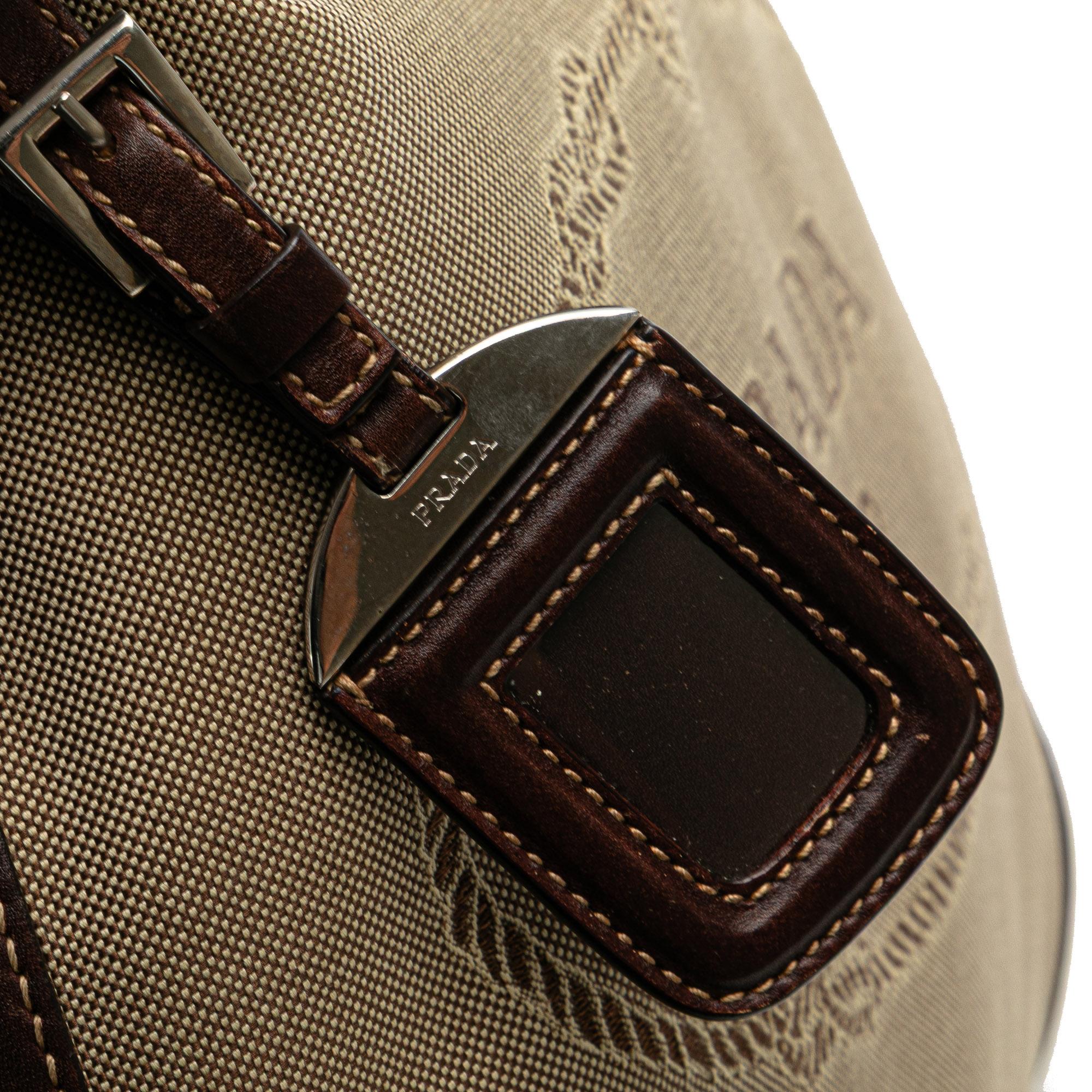 Prada Canvas Canapa Logo Crossbody
