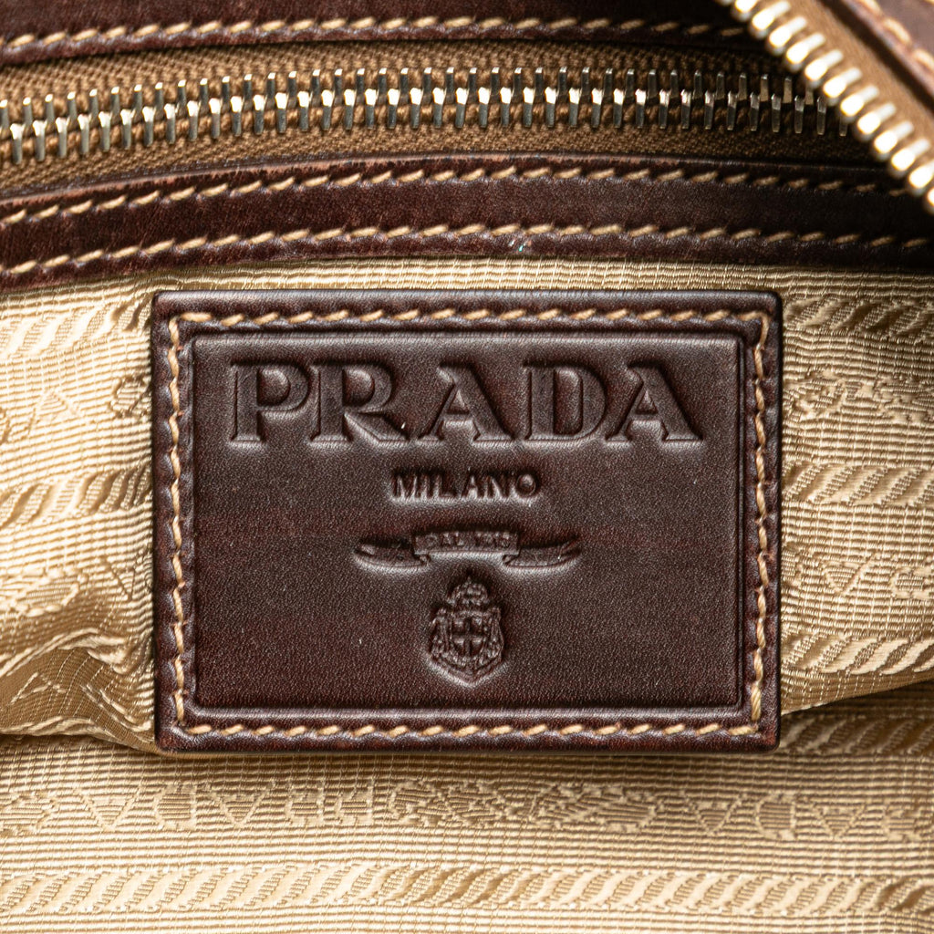 Prada Canvas Canapa Logo Crossbody