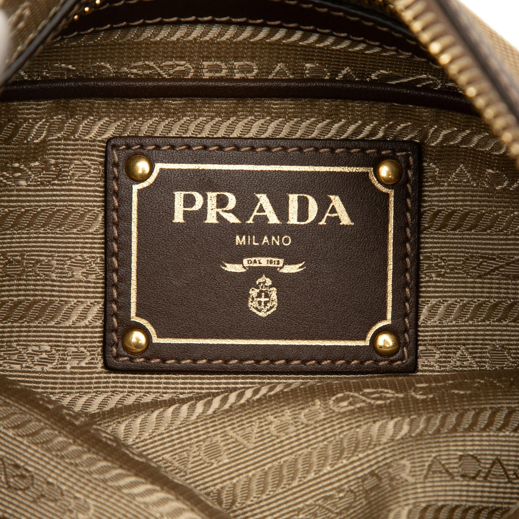 Prada Canvas Canapa Logo Crossbody