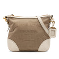 Prada Canvas Canapa Logo Crossbody