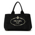 Prada Canvas Canapa Logo Satchel