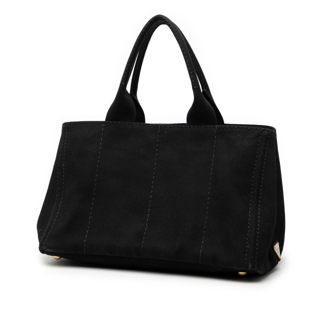 Prada Canvas Canapa Logo Satchel
