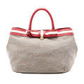 Prada Canvas Canapa Logo Tote